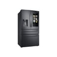 thumbnail image 4 of Samsung RF28R7551SG - Refrigerator/freezer - french door bottom freezer with water dispenser, ice dispenser - Wi-Fi - width: 35.7 in - depth: 36.5 in - height: 70.1 in - 27.7 cu. ft - black stainless steel with built-in 21.5" media center, 4 of 12