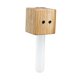 thumbnail image 5 of Jarrón Decorativo Tubo de Ensayo Florero Centro de Mesa Bud Macetero Miniatura Madera Vidrio Recomendable para Puerta Oficina Pared Refrigerador Conme, 5 of 7