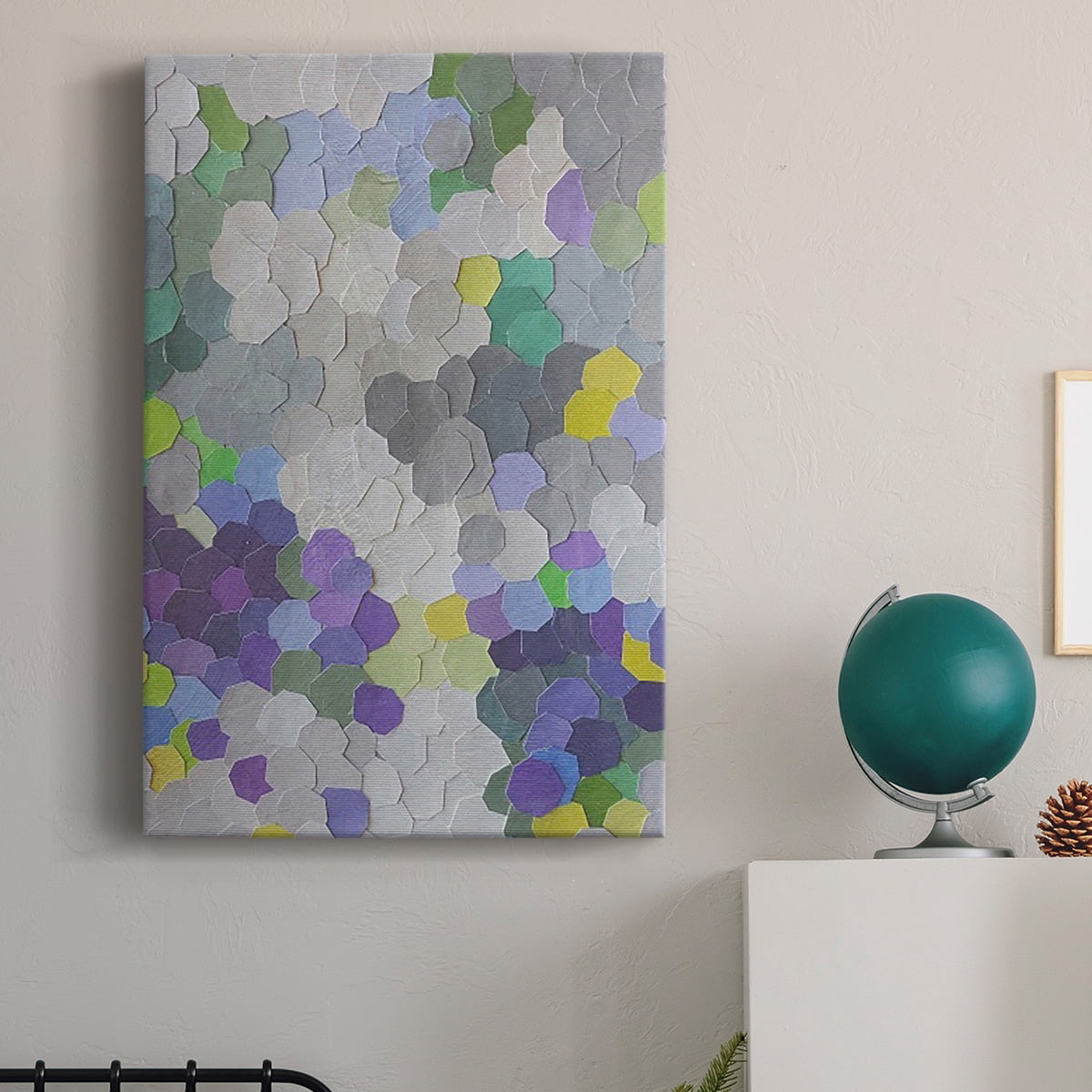 A Garden in Provence Premium Gallery Wrapped Canvas - Ready to Hang