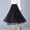 Black, variant on Aueoeo Midi Skirts For Women Tiered Skirts Button High Waisted Skirt Plus Size Womens Summer Spring Elegt Skirt Black L
