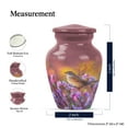 thumbnail image 2 of KARYLIZ Sparrow Urn - Purple Cremation Urns For Ashes For Men - Unique Urns for Human Ashes Women - Decorative Cremation for Ashes Adult Female - Memorial Urn for Mom 3 Inch, 2 of 2