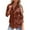 Brown, variant on cfhntfmh Women's Button down Shirts Casual Long Sleeve Dress Shirts Comfy Collared Work Office Solid Blouses Tops