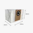 thumbnail image 5 of Suitable for Alpha2 Pro 6Pcs Dust Bag for Robot Vacuum Cleaner Replacement Spare Partssi xi, 5 of 5