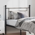 thumbnail image 1 of vidaXL Metal Headboard Bed Header Construction with Back Support Furniture, 1 of 5