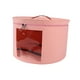 thumbnail image 4 of Caja para guardar sombreros, apilable, de fieltro, de gran capacidad, para mujeres y hombres. rosa grande, 4 of 9