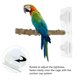 thumbnail image 2 of Bird Cage Stand Perch Bird Natural Wood Perch Parrot Grinding Standing Stick, 2 of 4