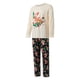 thumbnail image 2 of Pijamas navideños para toda la familia, conjunto de camiseta de manga larga con estampado de ciervos y pantalón para adultos, niños, bebés y perros., 2 of 9