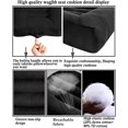 thumbnail image 5 of Nelbons Tailbone Relief Car Booster Seat Cushion, Black, 15.7" x 15.7" x 5.5", 5 of 6