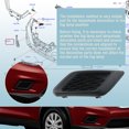 thumbnail image 4 of Right Side Fog Light Cover Fit for 2014 2015 2016 Nissan Rogue 622564BA0A, 4 of 7