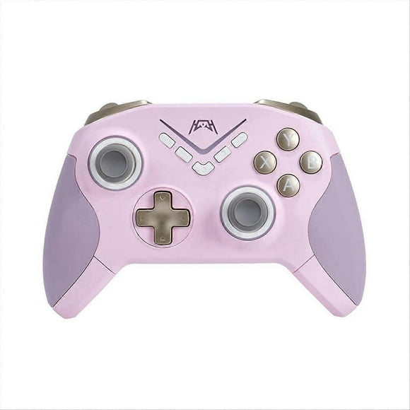Gamepad Wireless Gaming Controller with Colorful RGB Light, F