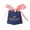 D, variant on 10 Elegant Diamond-Shaped Gift Boxes for Weddings, Party Favors, Baby Showers, Candy Packaging - Blue & Pink Set