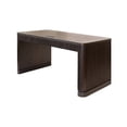 thumbnail image 4 of Contemporary Wood Writing Desk Office Table Storage Unit Brown, 4 of 10
