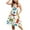 Multicolor6, variant on Pounoo Party Dresses for Girls New Style Print Slit Neck Sleeveless Mid-Length Summer Dresses with Pocket Button Flounce Comfort Fit Girls Casual Dresses