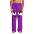 thumbnail image 4 of Kids Unisex Joggers Tearful Eyes Cartoon Print Soft Cotton Sweatpants Elastic Waist Trousers for Casual Play, 4-13Y, 4 of 9