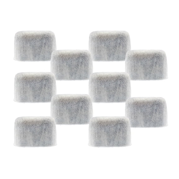 NRP 10-pack Hybrid Water Filter Compatible for Breville Espresso Machine part# BWF100 also fits in Keurig System, Activated Charcoal   Exchange Resin