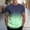008Mint Green, variant on Men's Gradient Color T-Shirt Casual Fashion Crewneck Short Sleeve Graphic Tee Tops Summer Loose Fit Sport Shirts