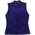 thumbnail image 2 of Blusa GUESS Mansfield Encaje Mujer Azul XL, 2 of 2