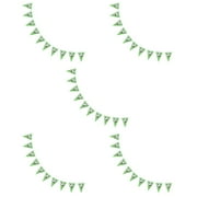 5 PCS Football Decorations Bunting Business Supplies