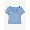 thumbnail image 4 of Justice Girl's Cinch Front Top, Sizes XS - XLP, 4 of 6