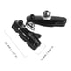 thumbnail image 3 of 1 par de pastillas de freno en V, frenado silencioso para bicicleta de montaña MTB Road (negro), 3 of 7