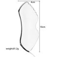 thumbnail image 5 of Herramienta facial Gua Sha Shuxiu Wang tablero Guasha de acero inoxidable 4 piezas, 5 of 5