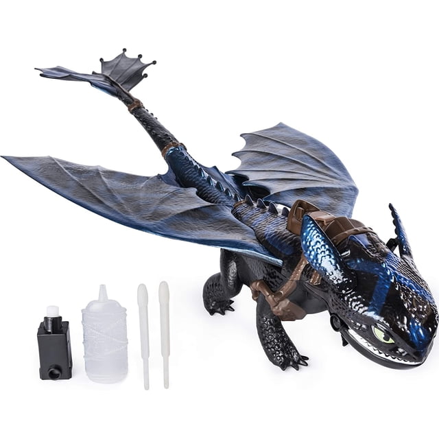 Dreamworks Dragons, Giant Fire Breathing Toothless Action Fi Dreamworks Dragons Dreamworks Dragons