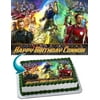 Avengers Infinity War Edible Cake Image Topper Personalized Picture 1/4 Sheet (8"x10.5")