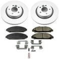 thumbnail image 2 of PowerStop Front Geomet Coated Brake Rotor and Pad Kit Fits: FORD Select Models CRK6809, 2 of 5