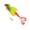 Yellow green, variant on Shaped Lures Barbed Treble Hook Saltwater Resilient Fishing Tackle Accessories 40g 22cm Artificial Baits