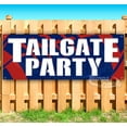thumbnail image 1 of Tailgate Party 13 oz Vinyl Banner With Metal Grommets, 1 of 4