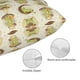 thumbnail image 3 of Fotbe Frogs Funda de Almohada Decorativa Estilo Occidental, Lujo en Algodón, Fundas para Almohadas King, Cojín Estampado para Decoración del Hogar-16"x24", 3 of 6