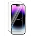 thumbnail image 2 of 3pcs Screen Protection Tempered Glass Film Compatible With Apple Phone 16 15 14 13 12 11 Pro Max 12mini 13min 6 6sp 7 8 Se2 X Xs Xr Xsmax, 2 of 6