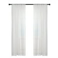 thumbnail image 2 of Gouttes de Pluie 1Pcs Rideaux Transparents Polyester Intimité Salle de Bain Blanc, 2 of 8