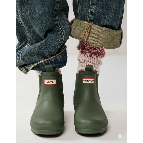 Hunter Women's Original Chelsea Boots Hunter Green WFS2078RMA HGR