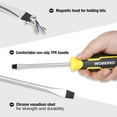 thumbnail image 3 of WorkPro Slotted Screwdriver 3/16 x 3"/75mm, 3 of 5