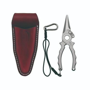 Danco Sports Premio Titanium Fishing Pliers 5.5", Silver
