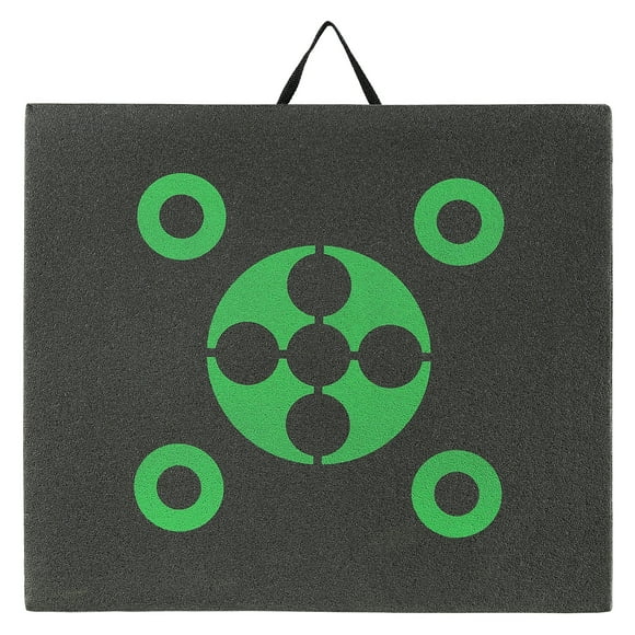 KFFKFF Archery Target, 16"x18" Multi-Directional Shooting, Portable Outdoor Arrow Target with Handle, Simplified Arrow Retrieval, High Visibility, Light & Transportable, Black