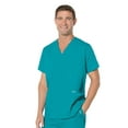 thumbnail image 1 of Landau Essentials 5 Pocket Scrub Top for Men's: Classic Relaxed Fit, V-Neck Durable Medical 7489, 1 of 1
