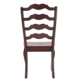 thumbnail image 3 of Weston Home Farmhouse Dining Chair with French Ladder Back (Set of 2), 3 of 6