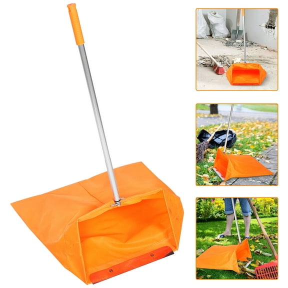OFFIGAM Trash Picker Upper Grabber Heavy Duty Orange 1 Set