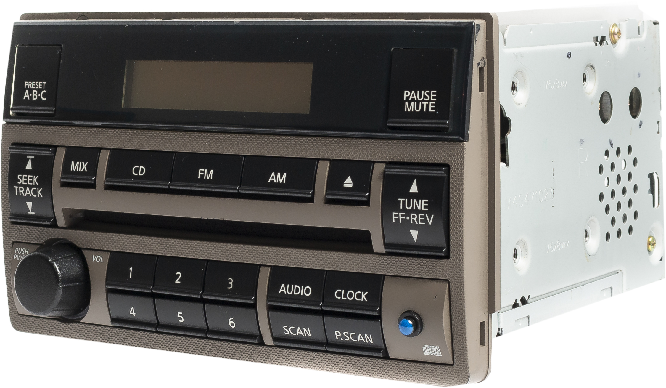 Restored 20052006 Nissan Altima AM FM Radio CD Player w Bluetooth Beige Part 28185ZB00C (Refurbished)