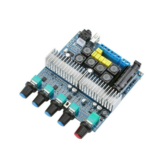TPA3116 Subwoofer Amplifier Board 2.1 Channel HiFi USB DAC Bluetooth 5.0 Power Amplifiers 2x50W 100W