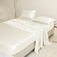 thumbnail image 3 of Pure Mulberry Silk 22 Momme Seamless Fitted Sheet, 3 of 9