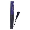thumbnail image 2 of Hand Fan, Elegant Attractive Chinese Fan Black Bones Crane Pattern  For Clothes Decoration For Gift For Performance For Costume Lovers, 2 of 8