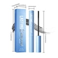 thumbnail image 3 of Waterproof Curling Mascara, Long‑Lasting Lengthening Volumizing Eyelash Makeup, No‑Clump Separated Lashes, Smudge‑Proof Nourishing Eye Cosmetic for Daily & Travel Use, 3 of 9