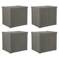 thumbnail image 1 of Suncast SS500ST Coffre de Terrasse Extérieur en Résine de 22 Gallons, Petit, pour Rangement de Patio (Lot de 4), 1 of 5