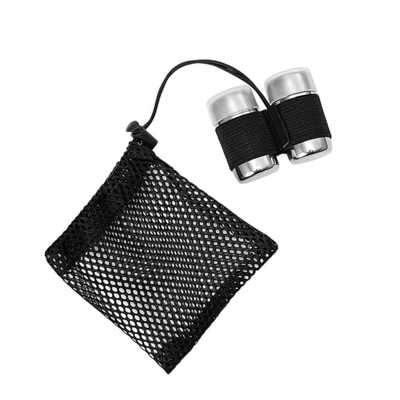 CEORPER Outdoor Cooking Stainless Steel Spices Container Leakproof Compacts Meshes Storage Bag For Travel Camping