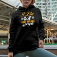 thumbnail image 2 of I Like Golf and Maybe 3 People, Introvert Quote with Balls, Golf Player, Golfing or Golfer Themed Merch Gift, Black Hooded Sweatshirt or Hoodie, Small, 2 of 5