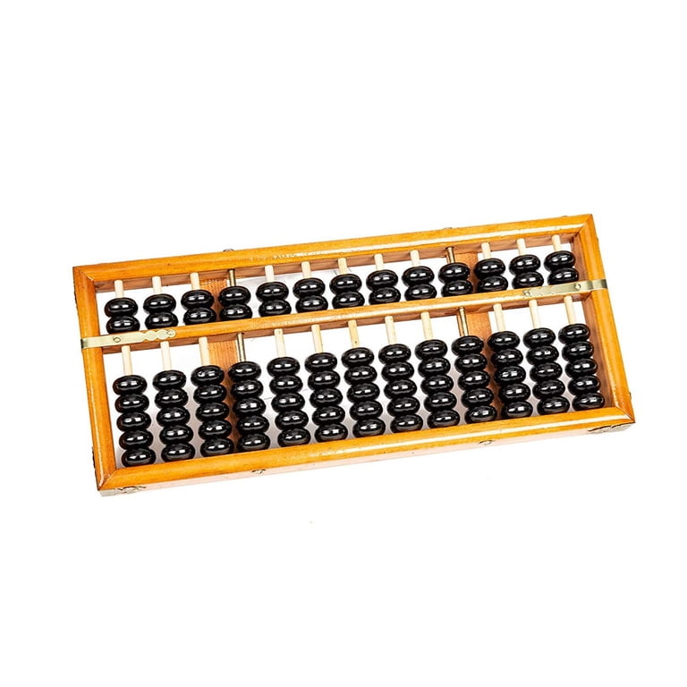 Slate Math Math Learning Tool Vintage Wooden Abacus - 5 Digit Chinese Counting ...