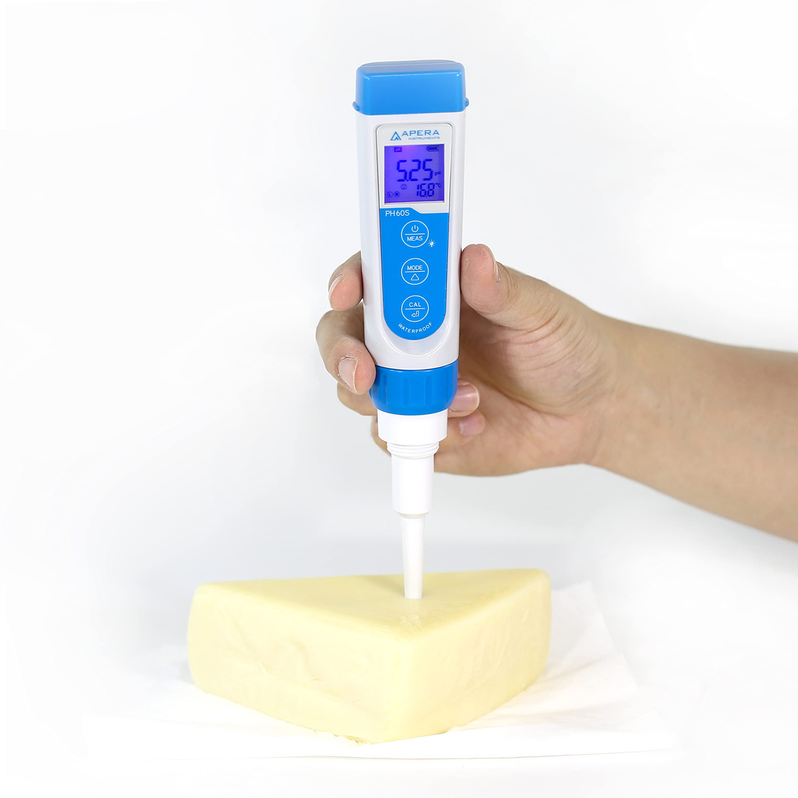 Apera Instruments PH60S Premium Food pH Pocket Tester, Swiss Apera Instruments PH60S Premium Food pH Pocket Tester, Swiss